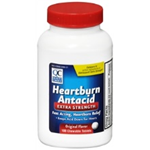 Quality Choice Heartburn Extra Strength Antacid 100 Chewable Tablets