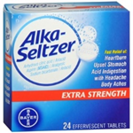 Alka-Seltzer Extra Strength 24 Effervescent Tablets