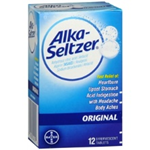 Alka-Seltzer Original 12 Effervescent Tablets