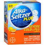 Alka-Seltzer Plus Severe Cold and Flu Citrus 20 Effervescent Tablets