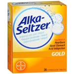 Alka-Seltzer Gold 36 Effervescent Tablets