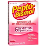 PEPTO-BISMOL 30 CHEWABLE TABLETS