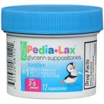 Fleet Pedia-Lax Glycerin Suppositories for Ages 2-5 12 Suppositories