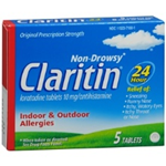 Claritin Non-Drowsy 5 Tablets