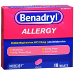 Benadryl Allergy 48 Tablets