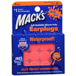 Mack's Pillow Soft Silicone Putty Earplugs Kids' Size (6 Pairs)