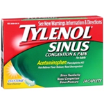 Tylenol Sinus Congestion and Pain 24 Caplets