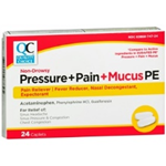 Quality Choice Pressure + Pain + Mucus PE 24 Caplets