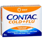Contac Cold + Flu 24 Day Caplets