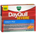 Vicks DayQuil Severe Cold and Flu 24 Caplets