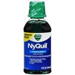 VICKS NYQUIL Cold and Flu 12 FL.OZ.