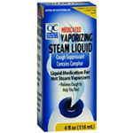 QC VAPORIZING STEAM LIQUID 4 FL.OZ.