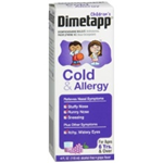 DIMETAPP COLD & ALLERGY CHILDREN'S 4 FL.OZ.