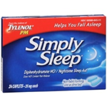 TYLENOL PM SIMPLY SLEEP 100 CAPLETS