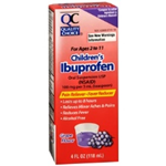 Quality Choice Children's Ibuprofen Grape Flavor 4 fl oz 