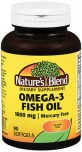 NATURE'S BLEND OMEGA-3 1000 MG 90 SOFTGELS