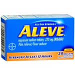 Aleve 220 mg 20 Gel Caps