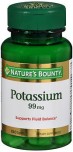 NATURE'S BOUNTY POTASSIUM 99 MG 100 TABLETS