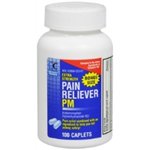 Quality Choice Pain Relief PM 100 Caplets
