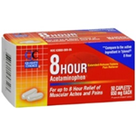 Quality Choice 8-Hour Pain Relief (650mg) 50 Caplets