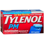 Tylenol Extra Strength PM 100 Caplets