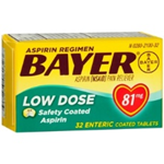 Bayer Low Dose (81mg) Safety Coated 32 Tablets