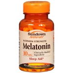 Sundown Naturals Melatonin 10 mg 90 Capsules
