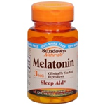 Sundown Naturals Melatonin 3 mg 120 Tablets