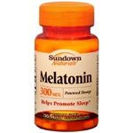 Sundown Naturals Melatonin 300 MCG 120 Tablets