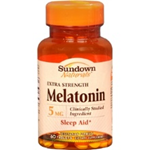 Sundown Naturals Extra Strength Melatonin 5 mg 90 Tablets