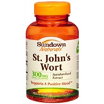 Sundown Naturals St. John's Wort 300 mg 150 Capsules