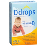 Baby Ddrops Liquid Vitamin D3 400 IU per Drop 2.5 ml