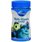 Disney Monsters Multi-Vitamin Gummies 60 Pieces