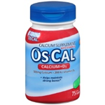 OS-CAL CALCIUM +D3 75 CAPLETS