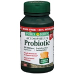 NATURE'S BOUNTY ACIDOPHILUS PROBIOTIC 120 TABLETS