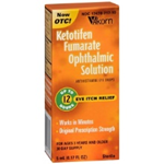 Akorn Ketotifen Fumarate Ophthalmic Solution Eye Itch Relief 5 ml