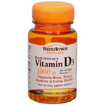 SUNDOWN VITAMIN D3 1000 IU 200 SOFTGELS