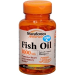 SUNDOWN FISH OIL 1000 MG 72 SOFTGELS