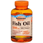 SUNDOWN FISH OIL 1000 MG 144 SOFTGELS