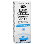 Sodium Chloride Ophthalmic Ointment USP, 5% 3.5 g