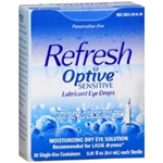 Refresh Optive Eye Drops 30 Single-Use Containers 0.01 fl oz