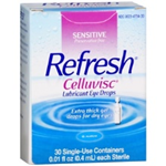 Refresh Celluvisc Eye Gel 30 Single-Use Containers 0.01 fl oz