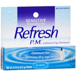 Refresh Sensitive PM Lubricant Eye Ointment 0.12 oz