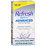 Refresh Optive Advanced Lubricant Eye Drops