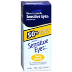 Bausch and Lomb Sensitive Eyes Daily Cleaner 1 fl oz