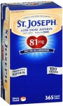 St. Joseph Low Dose Aspirin 81mg Enteric Coated 365 Tablets