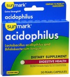 SUNMARK ACIDOPHILUS 15 MG 30 CAPSULES
