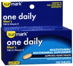 Sunmark Daily One for Men 100 Tablets