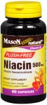 MASON NATURAL NIACIN 500 MG 60 CAPSULES