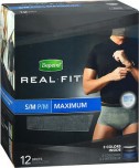 Depend Real Fit For Men 12 S/M